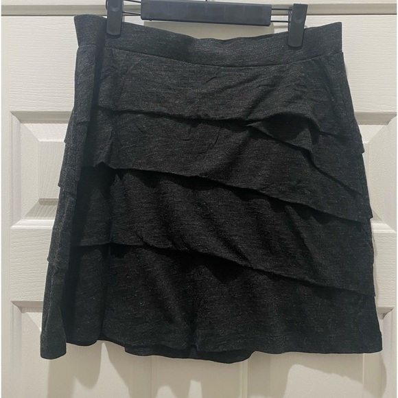 PRANA Tiered Wool Blend Leah Skirt, Small - Picture 3 of 11